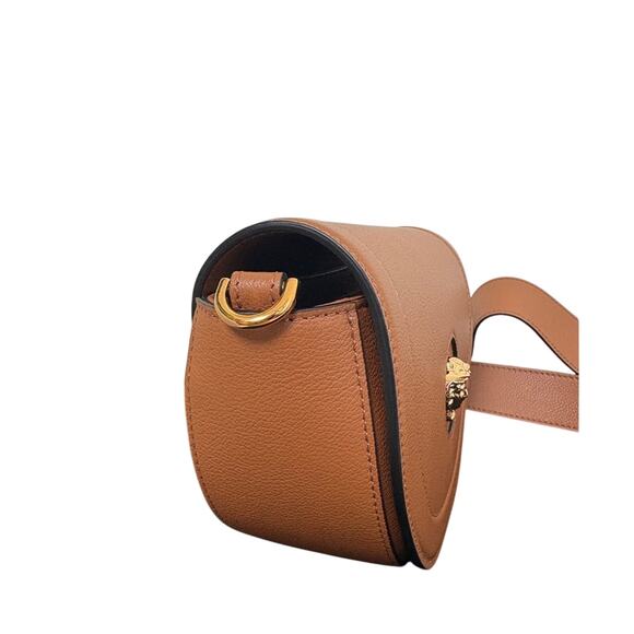 Versace Medusa leather saddle bag brown - Picture 4 of 8
